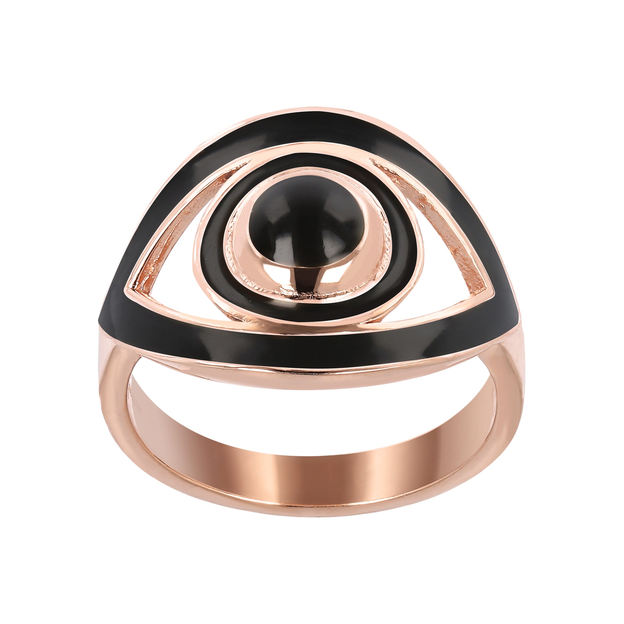 Black | SS Rose Gold Clad